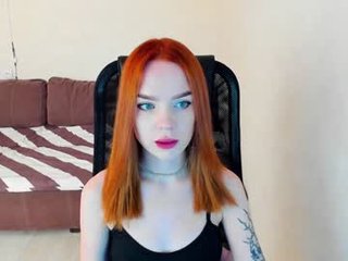 babyfoxyy 18 y. o. redhead cam girl with hairy pussy waiting for her prince online