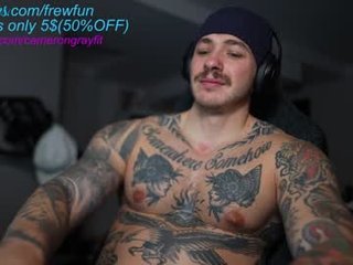 frewfun 25 y. o. tattooed cam girl likes make deep, sloppy and intense fuck, live XXX camera