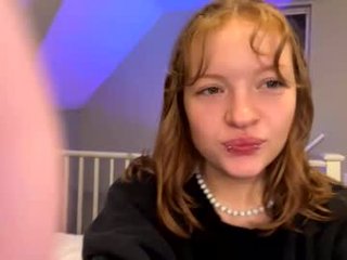 bibaby_ellie_ 0 y. o. redhead cam babe loves takes hot cum from her horny pussy