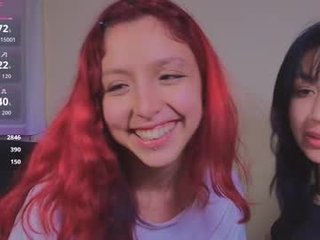 hanniesmile_ 18 y. o. lesbian redhead cam vixen enjoys really enjoys her fruits on camera