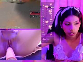 lunaaridi 19 y. o. teen cam babe gets face fuck and anally assaulted