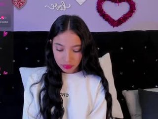 alissarose_ 20 y. o. latina cam girl pleasing her tight pussy with a sex toy