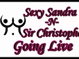 sexysandra_n_sirchristopher 67 y. o. cam girl plays with dildo and toys alternately
