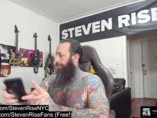 stevenrisenyc 42 y. o. tattooed cam girl gives you POV instructions on how to jack off and then when you need to eat it up