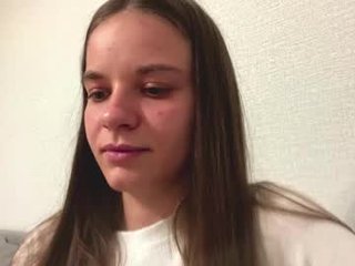 karongene 18 y. o. BBW teen cam babe is free to tease her plump pussy live on cam