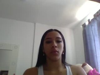 kendalljoy 0 y. o. cam girl pleasing her tight cunt with a huge toy in private live chat