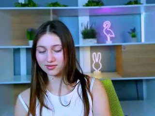 polly_cute1 0 y. o. redhead cam girl sucking and fucking on all fours