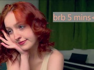charming_flower 19 y. o. redhead cam girl enjoys her loved ohmibod online