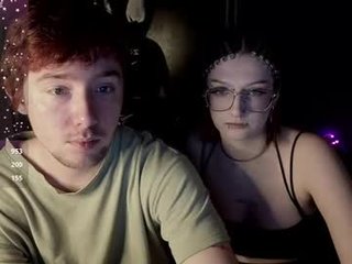 danny_and_ellen 18 y. o. redhead cam girl sucking and fucking on all fours