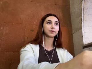 lilihalvorsen 18 y. o. redheaded sex slut takes hard dick for her master