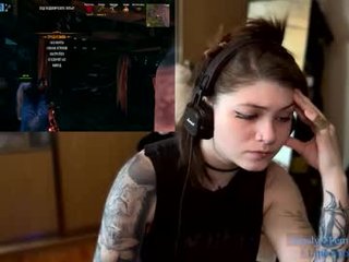 cute_baby_drug 22 y. o. redhead cam babe strokes and pokes her pussy